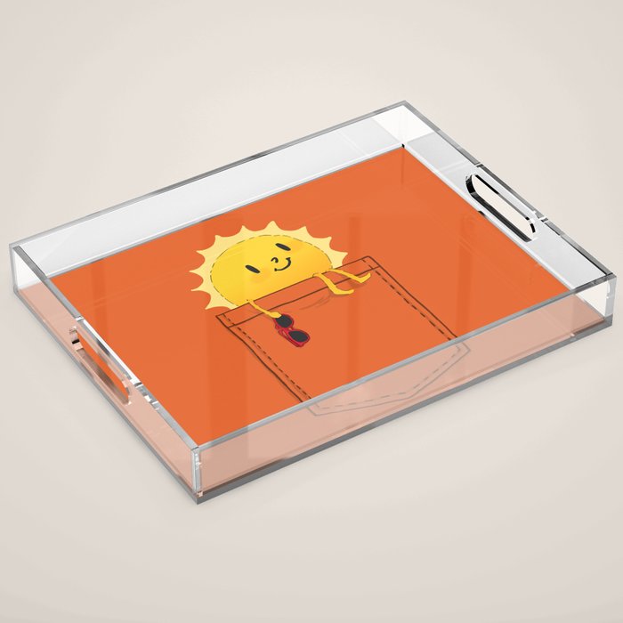Pocketful of sunshine Acrylic Tray Gallery Image 1