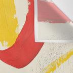 Abstract Colorful Brushtrokes Painting Wall Tapestry Gallery Image 3