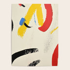 Abstract Colorful Brushtrokes Painting Poster Gallery Image 4