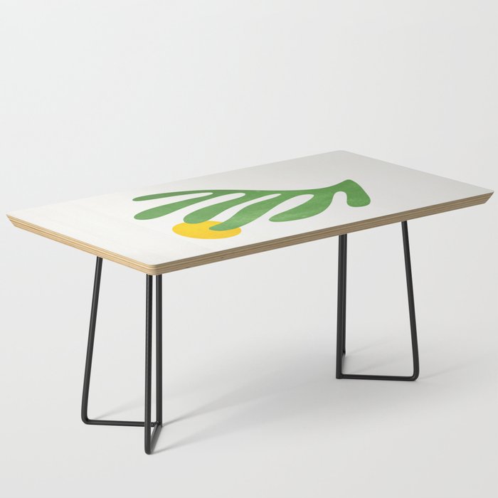 Green Leaf & Sun: Matisse Edition | Mid Century Series Coffee Table Gallery Image 1
