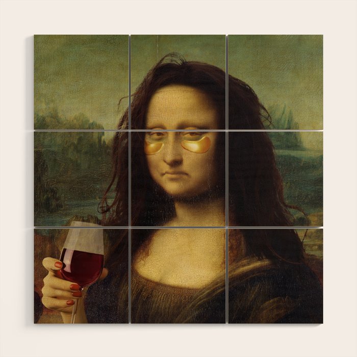 Drunk Lisa Wood Wall Art