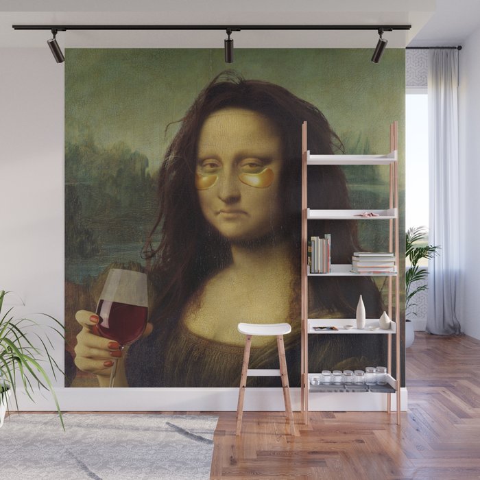 Drunk Lisa Wall Mural Gallery Image 1