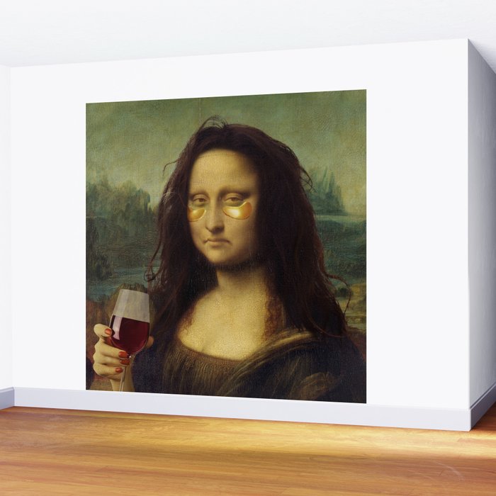 Drunk Lisa Wall Mural Gallery Image 2