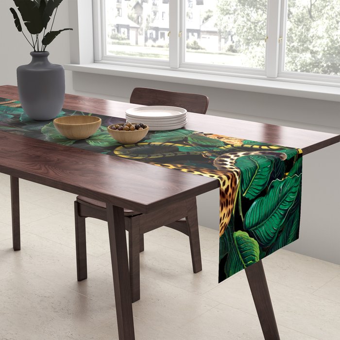 Dangers in the Forest XV Table Runner Gallery Image 2