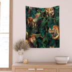 Dangers in the Forest XV Wall Tapestry Gallery Image 2