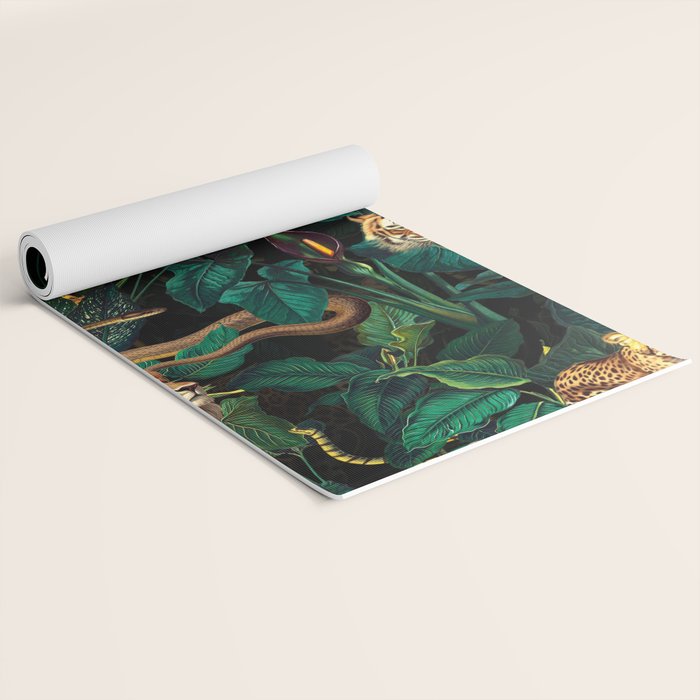 Dangers in the Forest XV Yoga Mat Gallery Image 2