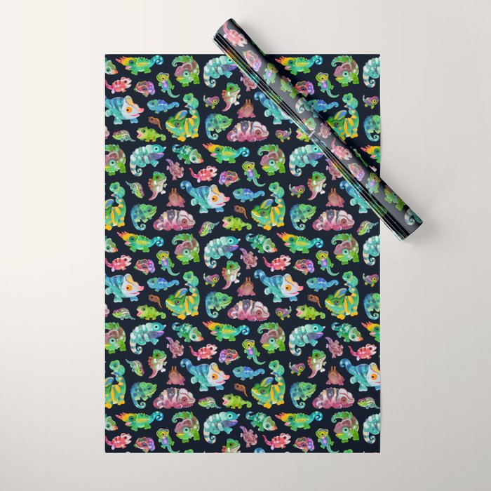 Chameleon Wrapping Paper Gallery Image 1