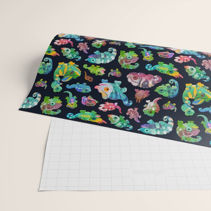 Chameleon Wrapping Paper Gallery Image 2