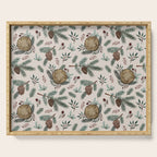 Winter Branches, Berries & Pine Cones Serving Tray Gallery Image 1
