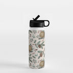 Winter Branches, Berries & Pine Cones Water Bottle Gallery Image 1