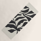 Ink Palm Plant Fossil Yoga Mat Gallery Image 1