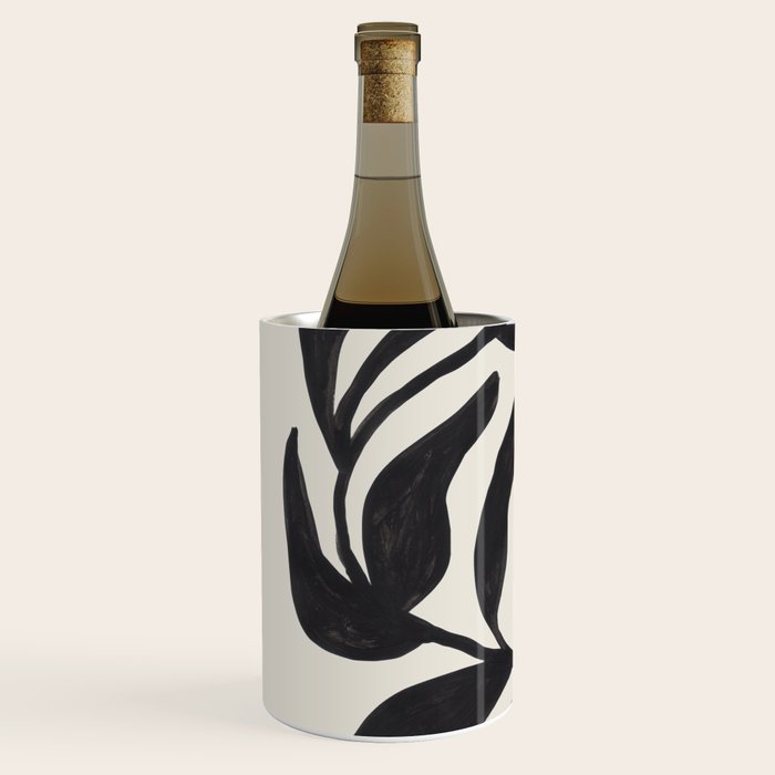 Ink Palm Plant Fossil Wine Chiller Gallery Image 2