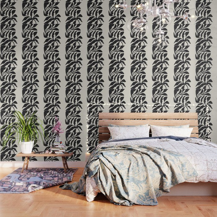 Ink Palm Plant Fossil Wallpaper Gallery Image 3