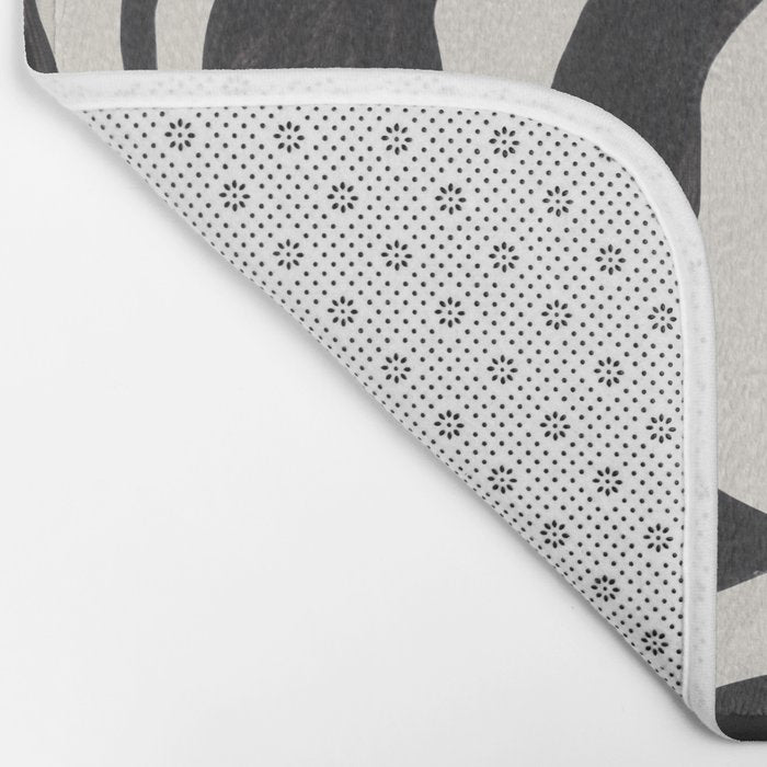 Ink Palm Plant Fossil Bath Mat Gallery Image 2