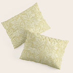 William Morris Brer Rabbit Golden Manilla Ivory Pattern  Pillow Sham Gallery Image 3