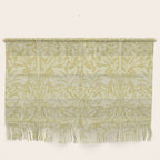 William Morris Brer Rabbit Golden Manilla Ivory Pattern  Wall Hanging Gallery Image 1