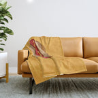 FAST FOOD / Hot Dog Throw Blanket Gallery Image 1