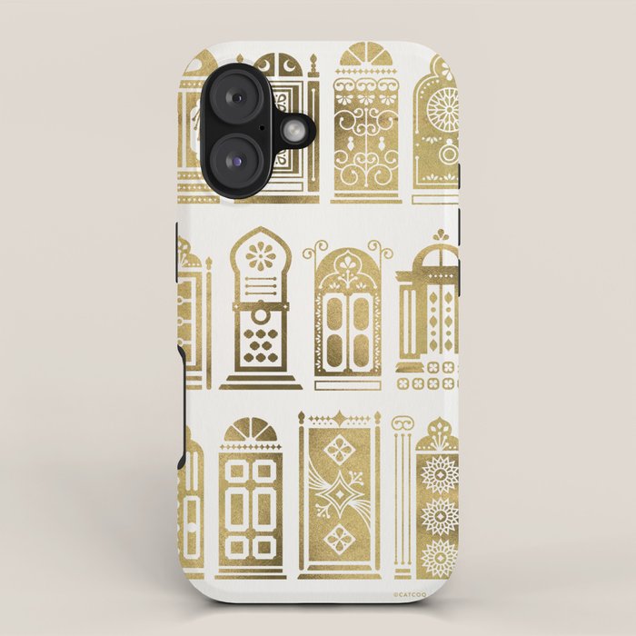Moroccan Doors - Gold Palette iPhone Case Gallery Image 1