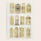 Moroccan Doors - Gold Palette Poster Gallery Image 4