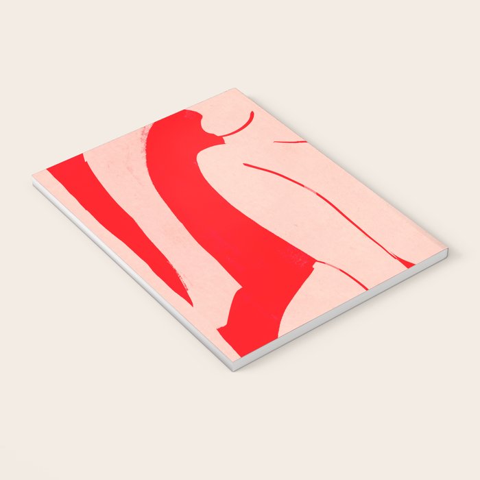 Abstract Art Female Figure 29 Notebook Gallery Image 3