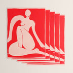 Abstract Art Female Figure 29 Wrapping Paper Gallery Image 3