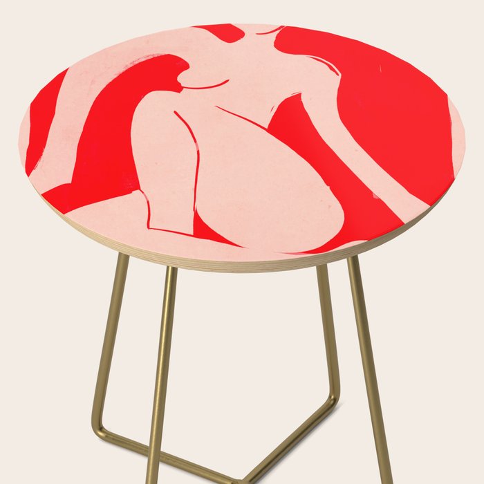 Abstract Art Female Figure 29 Side Table Gallery Image 2