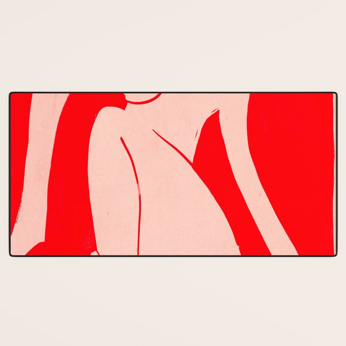 Abstract Art Female Figure 29 Desk Mat Gallery Image 3