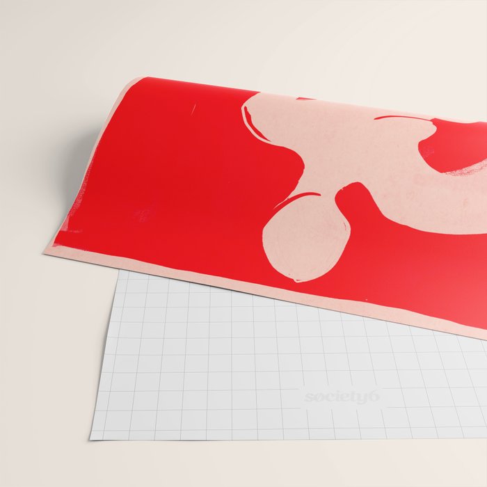 Abstract Art Female Figure 29 Wrapping Paper Gallery Image 2