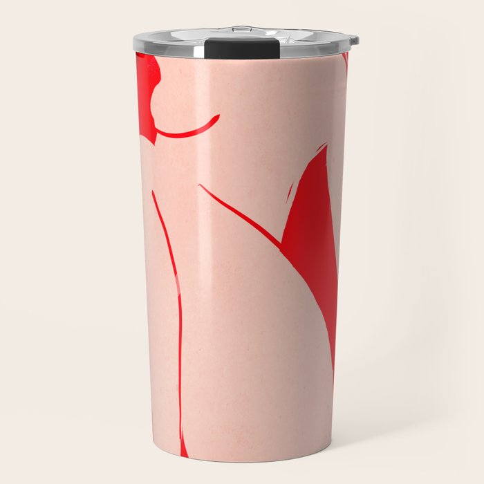 Abstract Art Female Figure 29 Travel Mug Gallery Image 1