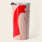 Abstract Art Female Figure 29 Travel Mug Gallery Image 3