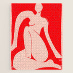 Abstract Art Female Figure 29 Jigsaw Puzzle Gallery Image 1