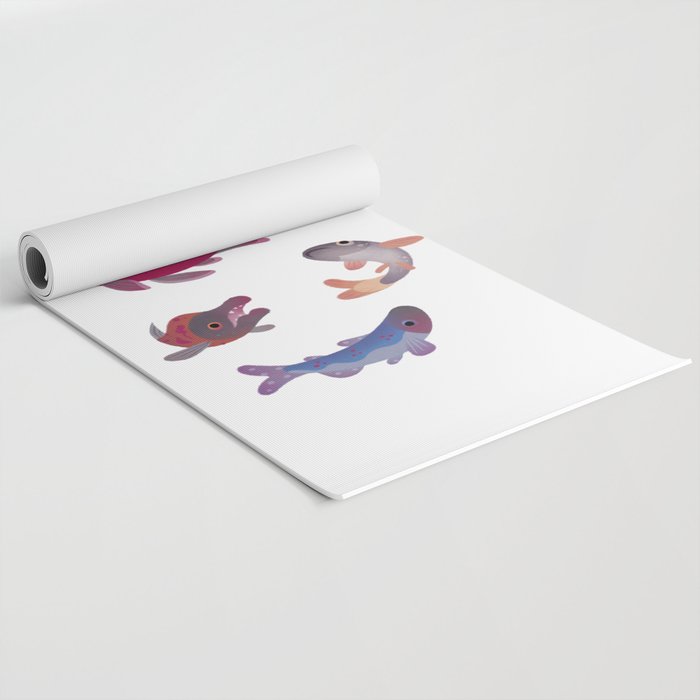 Salmon Yoga Mat Gallery Image 2