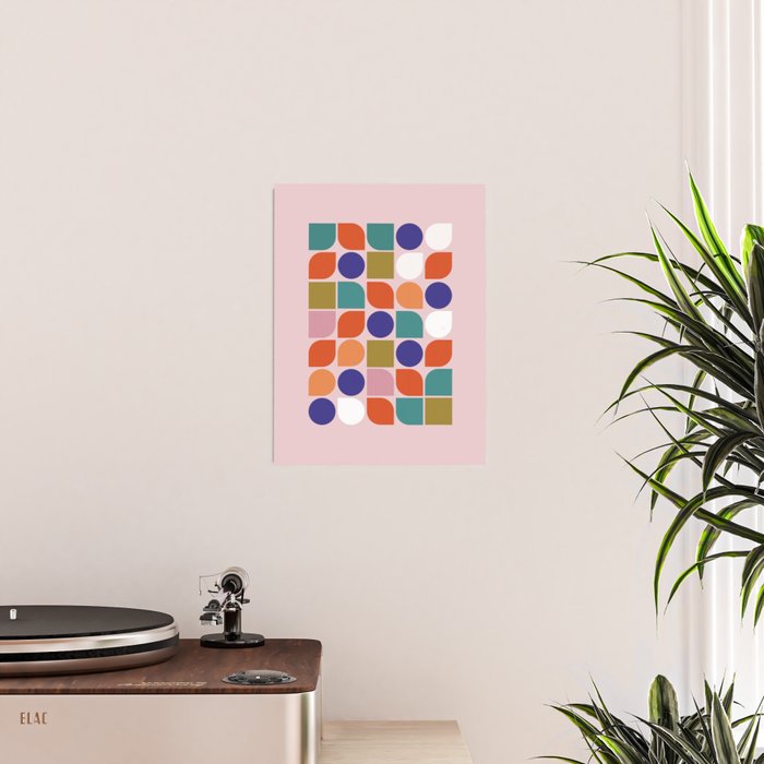 Colorful Geometry Poster Gallery Image 2