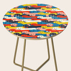 COLORED DOGS PATTERN 2 Side Table Gallery Image 2