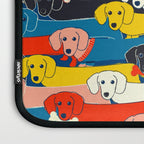 COLORED DOGS PATTERN 2 Laptop Sleeve Gallery Image 3
