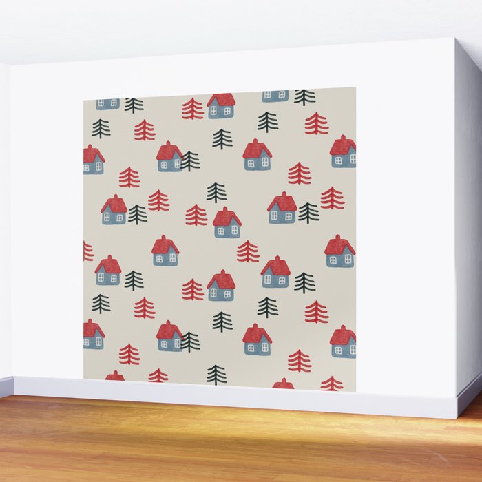 Christmas Eve Wall Mural Gallery Image 2