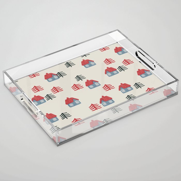 Christmas Eve Acrylic Tray Gallery Image 1
