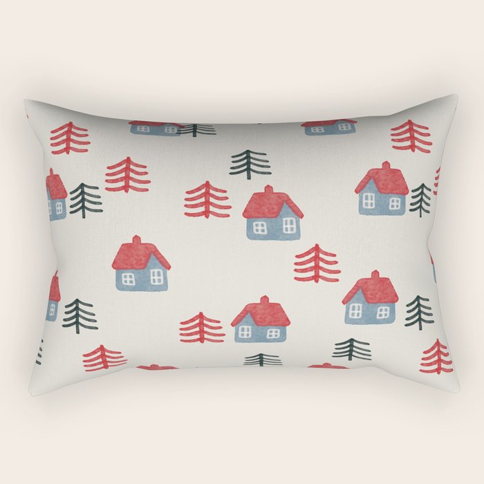 Christmas Eve Rectangular Pillow Gallery Image 2