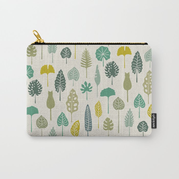 Cat and Plant 49 Carry All Pouch Gallery Image 1