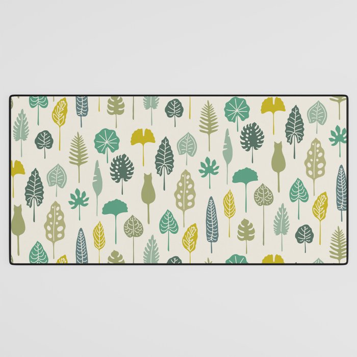 Cat and Plant 49 Desk Mat Gallery Image 3