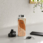Abstract Rustic Ram Water Bottle Gallery Image 4