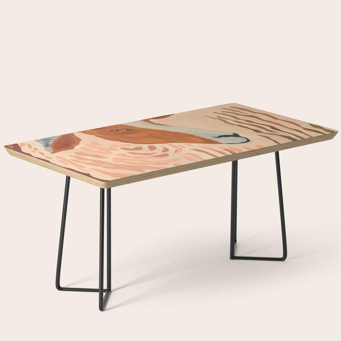 Abstract Rustic Ram Coffee Table Gallery Image 1