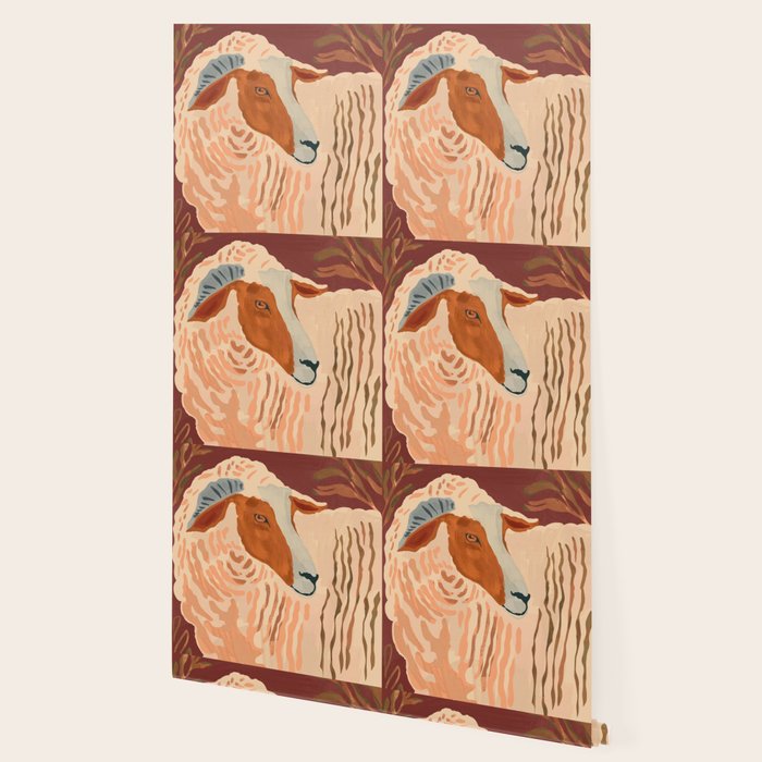 Abstract Rustic Ram Wallpaper Gallery Image 2
