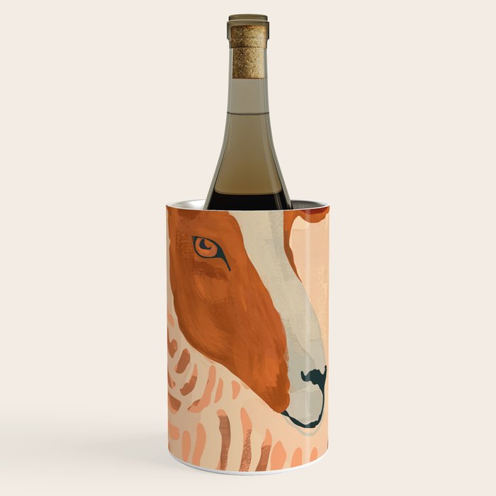Abstract Rustic Ram Wine Chiller Gallery Image 1