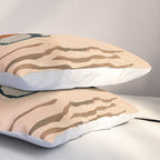 Abstract Rustic Ram Pillow Sham Gallery Image 3