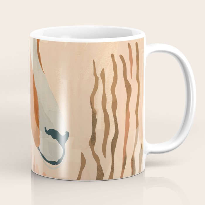 Abstract Rustic Ram Coffee Mug Gallery Image 1