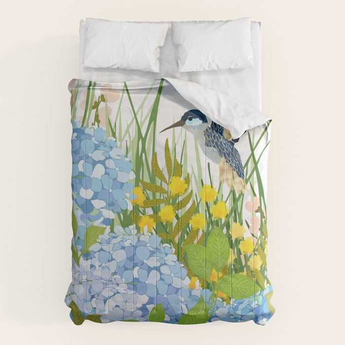 Hummingbird Summer Garden Comforter Gallery Image 6