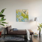 Hummingbird Summer Garden Wood Wall Art Gallery Image 2