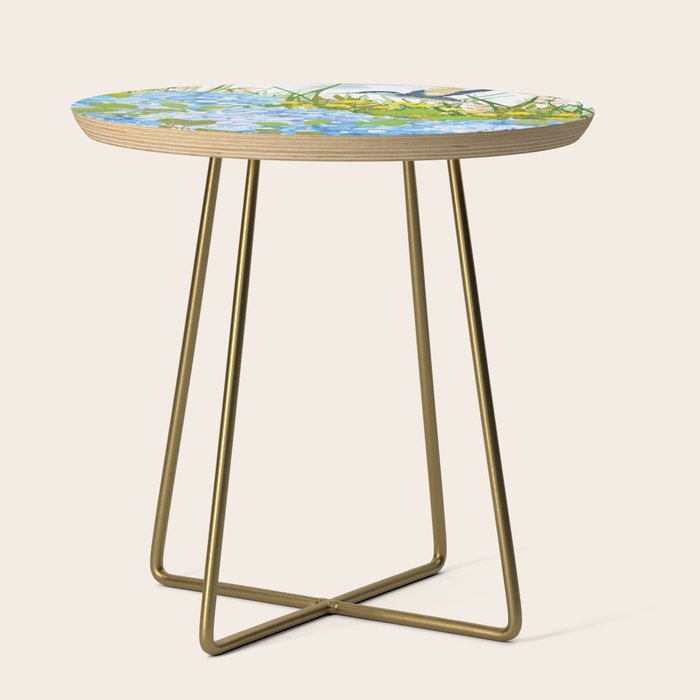 Hummingbird Summer Garden Side Table Gallery Image 1