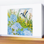 Hummingbird Summer Garden Wall Mural Gallery Image 2